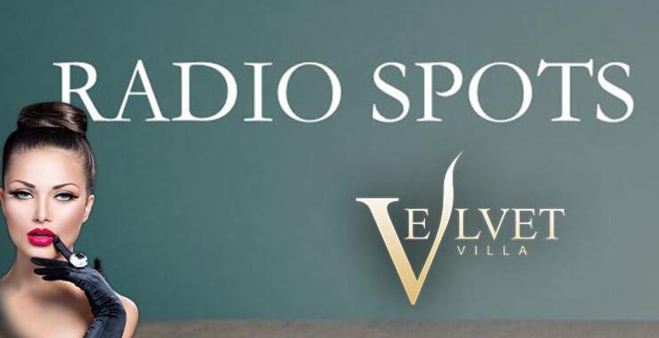 Radio Spot Villa-Velvet auf Radio32 ab sofort zu hören....